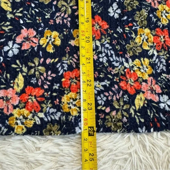 LOFT medium floral long sleeve knit blouse - Picture 6 of 8